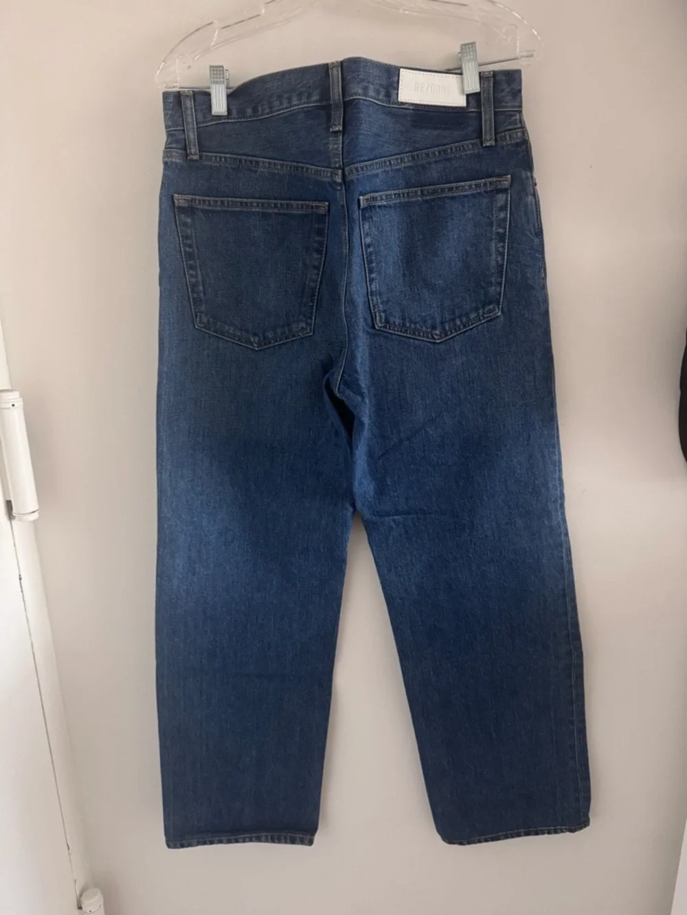 RE/DONE Originals Long Loose jeans in bay fade - Picture 3 of 4